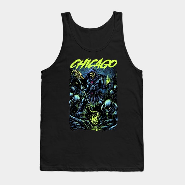 CHICAGO BAND DESIGN Tank Top by Rons Frogss